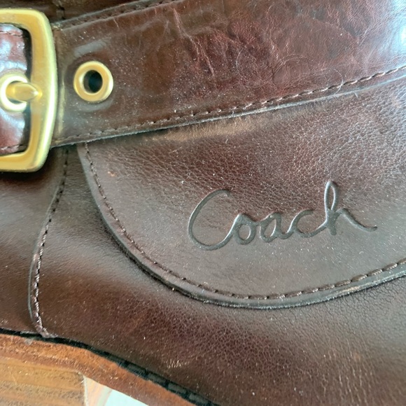 COACH est.1941 Leather Boots.,Leather inside, Jordan 6 1/2 B.Good used Condition - Picture 8 of 12